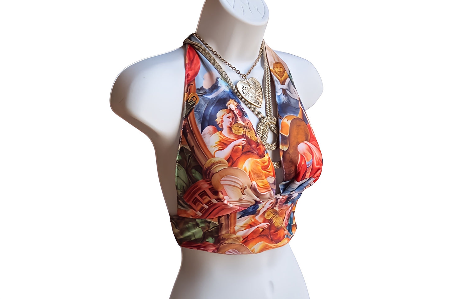 Baroque Halter Top