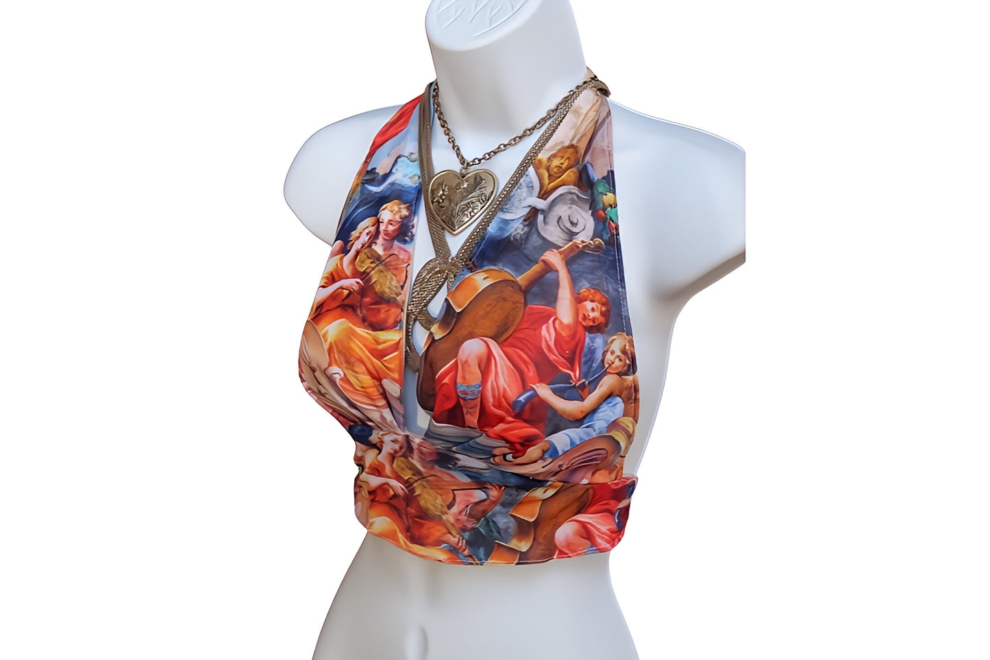 Baroque Halter Top
