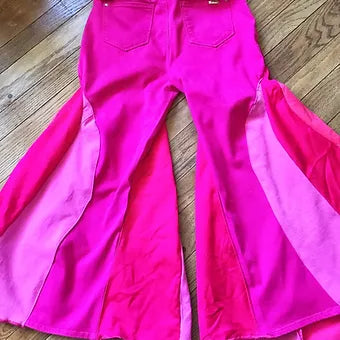 XXSmall Ombre Pink Bell Bottoms