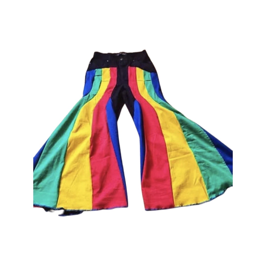 Sm. Rainbow Bell Bottoms