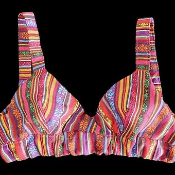 Med. Tribal Woven Bralette