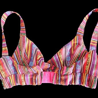 Med. Tribal Woven Bralette