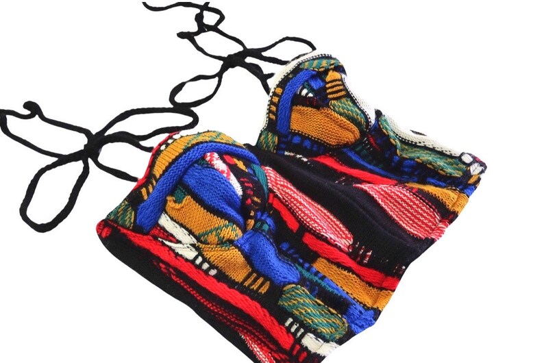 Coogi Style Bustier and Shrug Set, size M/L